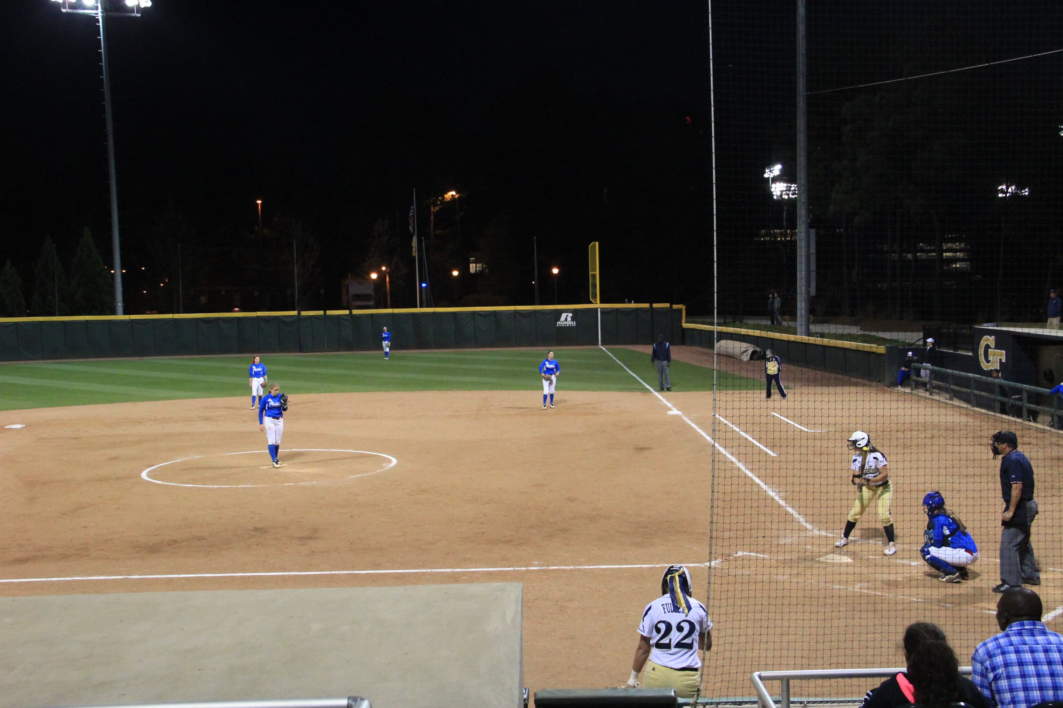 Mewborn Field aerial view